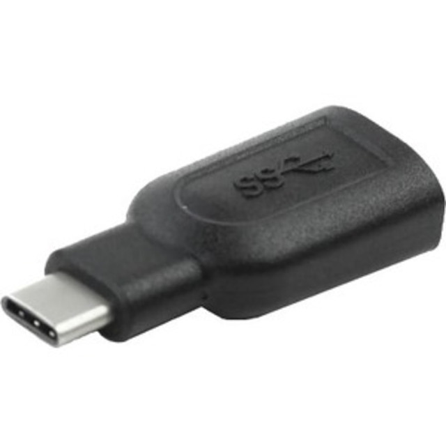 4XEM 4XUSBCUSBAA  USB Type-C to USB Type-A Adapter - 1 Pack - 1 x Type A USB 3.0 USB Female - 1 x Type C USB 3.0 USB Male - Black