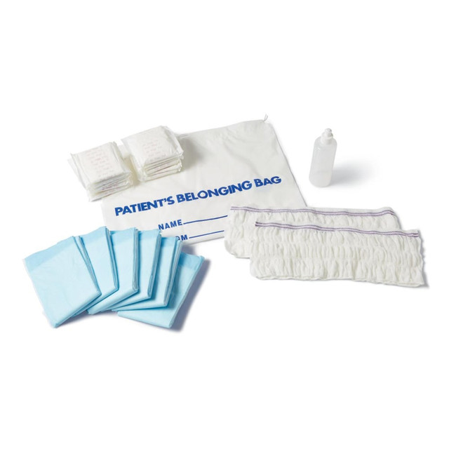 MEDLINE INDUSTRIES, INC. DYKD200COLMA Medline Basic Maternity Kits, Multicolor, Pack Of 12 Kits MEDLINE INDUSTRIES, INC. DYKD200COLMA Medline Basic Maternity Kits, Multicolor, Pack Of 12 Kits