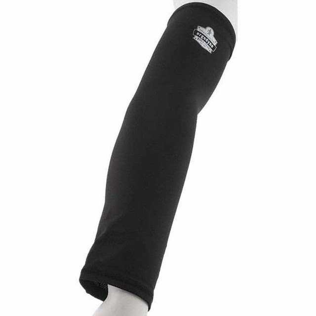 Ergodyne 12385 Personal Cooling & Heating Accessories; Type: Arm Sleeve ; Accessory Style: Evaporative Cooling Arm Sleeves ; Length (Inch): 8 ; Color: Black ; Connection Type: Slip-On ; Includes: 1 Cooling Arm Sleeve