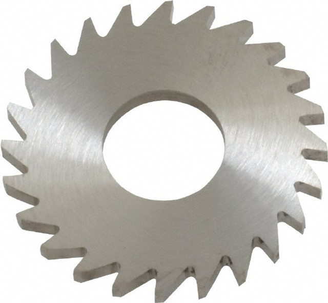 RobbJack C10-0781-12-24 Slitting & Slotting Saw: 1" Dia, 0.0781" Thick, 24 Teeth, Solid Carbide