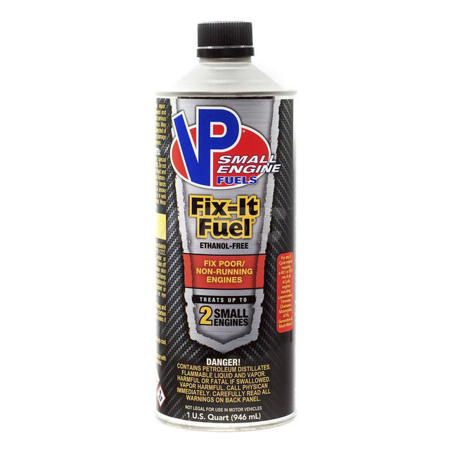 VP Racing Fuels 6835 Outdoor Power Equipment Fuel; Fuel Type: Premixed 50:1 ; Engine Type: 2 Cycle ; Contains Ethanol: No ; Octane: 97 ; Container Size: 1qt ; Flash Point: -31.90F
