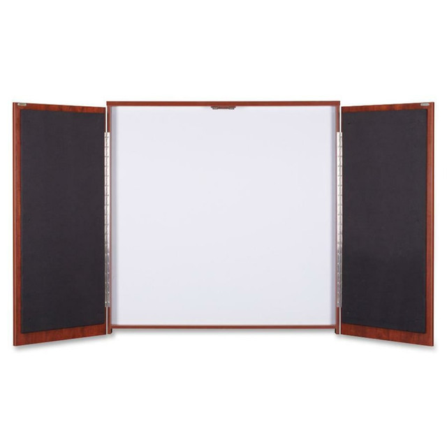SP RICHARDS 69866 Lorell Dry-erase Whiteboard Presentation Cabinet - Hinged Door - 47.3in Height x 47.3in Width x 4.8in Depth - 1 Each SP RICHARDS 69866 Lorell Dry-erase Whiteboard Presentation Cabinet - Hinged Door - 47.3in Height x 47.3in Width x 4.8in Depth - 1 Each