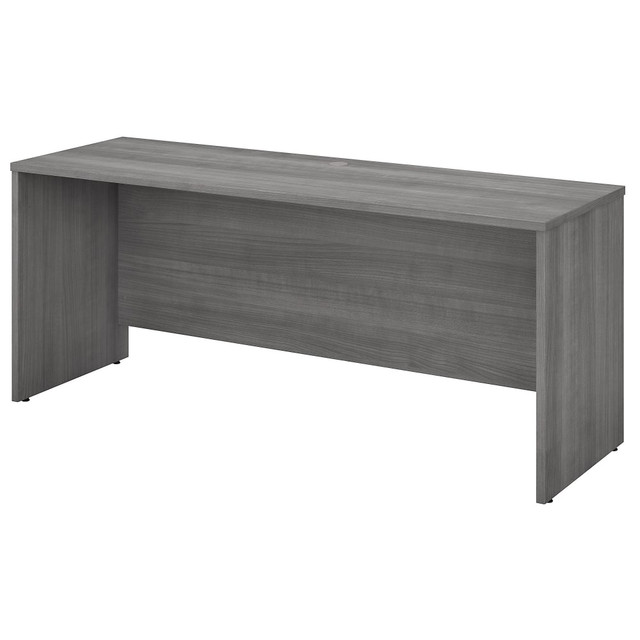 BUSH INDUSTRIES INC. SCD372PG Bush Business Furniture Studio C 72inW Credenza Computer Desk, Platinum Gray, Standard Delivery