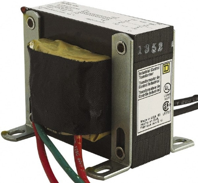 Square D 9070EL1D9 1 Phase, 50 VA, Control Transformer