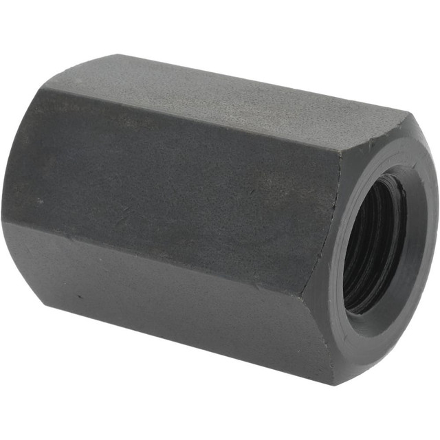 Gibraltar 41508G 7/8-9 UNC, 2-1/4" OAL Steel Standard Coupling Nut