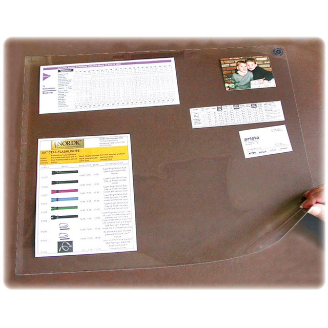 ARTISTIC OFFICE PRODUCTS SS2036 Artistic Second Sight Desk Protectors, 36in W, Clear ARTISTIC OFFICE PRODUCTS SS2036 Artistic Second Sight Desk Protectors, 36in W, Clear