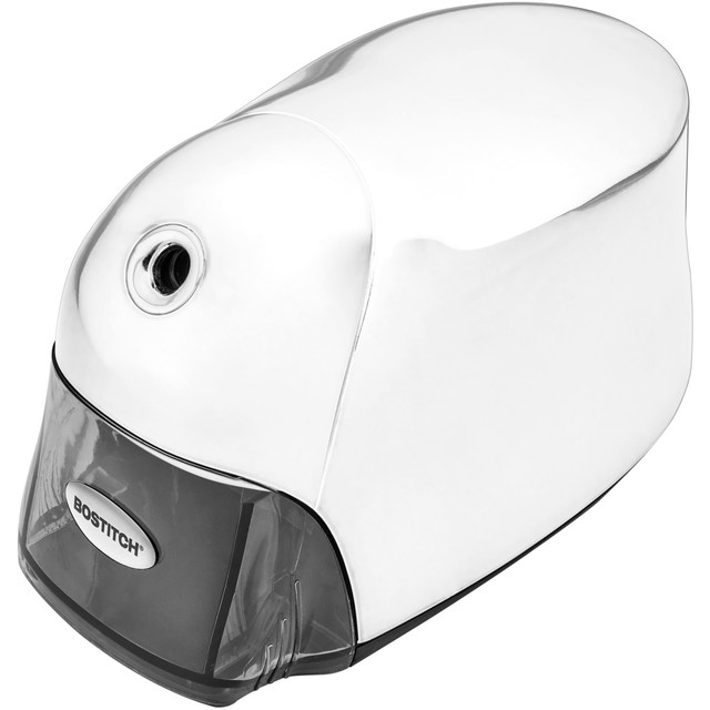 STANLEY EPS8CHROME Bostitch QuietSharp Executive Pencil Sharpener - 4in Width x 7.5in Depth - 1 Each STANLEY EPS8CHROME Bostitch QuietSharp Executive Pencil Sharpener - 4in Width x 7.5in Depth - 1 Each
