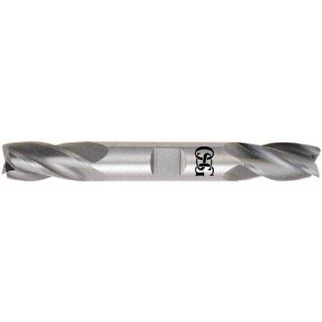 OSG 444-250011 Square End Mill:  0.2500" Dia, 0.625" LOC, 0.375" Shank Dia, 3.375" OAL, 4 Flutes, Solid Carbide