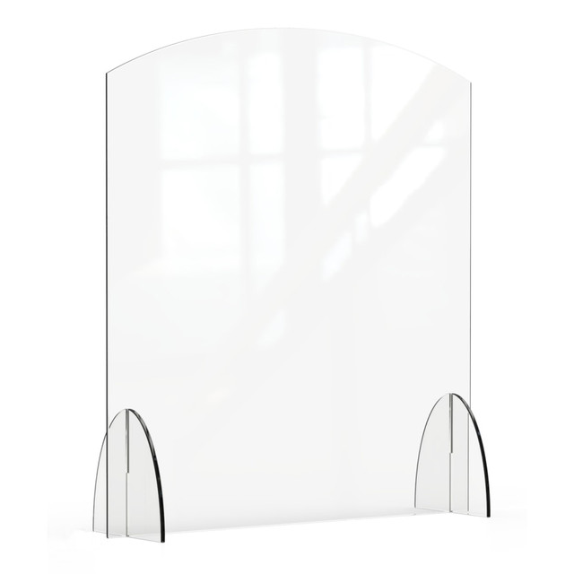 GOLD&LEVY INC. AG016 Rosseto Serving Solutions Avant Guarde Acrylic Sneeze Guard, 40in x 36in, Clear