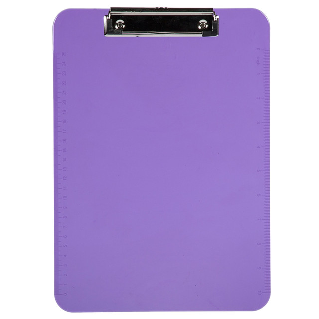 SEAGATE TECHNOLOGY LLC 340926881 JAM Paper Plastic Clipboards with Metal Clip, 9in x 13in, Purple SEAGATE TECHNOLOGY LLC 340926881 JAM Paper Plastic Clipboards with Metal Clip, 9in x 13in, Purple