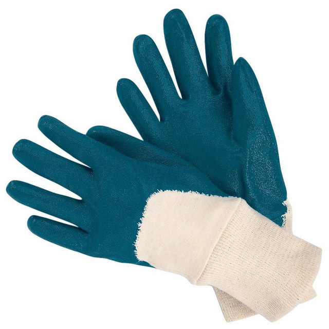 MCR Safety 97980M General Purpose Work Gloves: Medium, Nitrile Coated, Cotton Blend