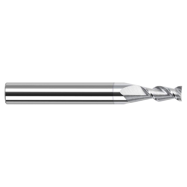 Harvey Tool 24216-C8 Square End Mill:  0.2500" Dia, 0.7500" LOC, 0.2500" Shank Dia, 2.5000" OAL, 2 Flutes, Solid Carbide