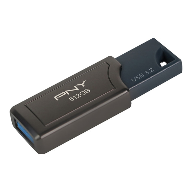 PNY TECHNOLOGIES, INC. P-FD512PROV2-GE PNY PRO Elite V2 USB 3.2 Gen 2 Flash Drive, 512GB, Black PNY TECHNOLOGIES, INC. P-FD512PROV2-GE PNY PRO Elite V2 USB 3.2 Gen 2 Flash Drive, 512GB, Black