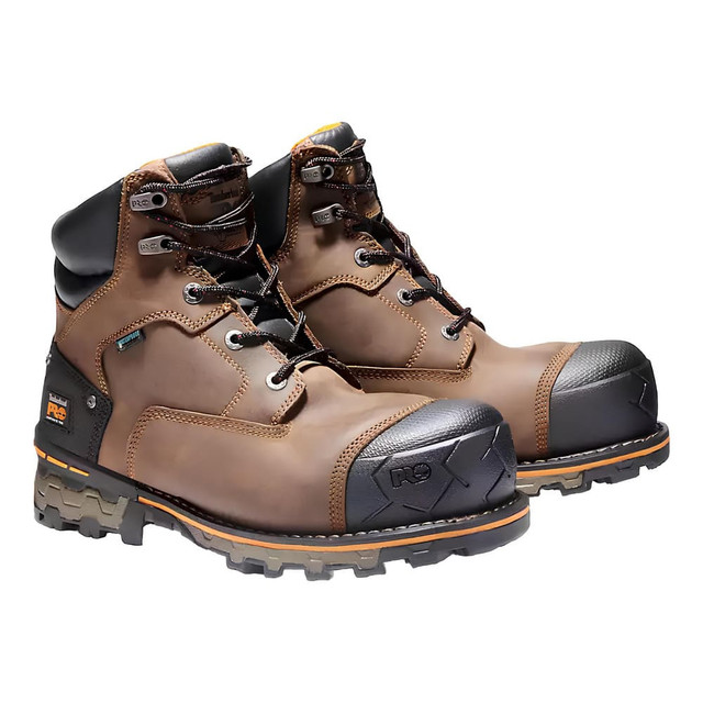 Timberland PRO TB09261521414M Work Boot: Size 14, 6" High, Leather, Composite Toe