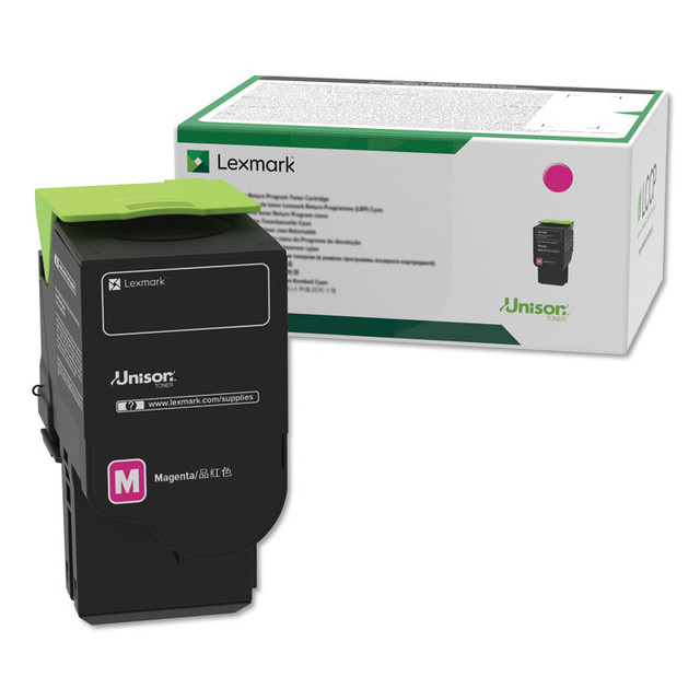 LEXMARK INT'L, INC. 78C10M0 78C10M0 Return Program Toner, 1,400 Page-Yield, Magenta