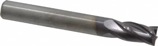 M.A. Ford. 16325000A Square End Mill: 1/4" Dia, 1/2" LOC, 4 Flutes, Solid Carbide