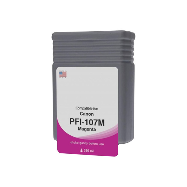 CLOVER TECHNOLOGIES GROUP, LLC Clover Imaging Group WCPFI107M  Wide Format - 130 ml - magenta - compatible - ink tank (alternative for: Canon PFI-107M) - for Canon imagePROGRAF iPF670, iPF680, iPF685, iPF770, iPF780, iPF785