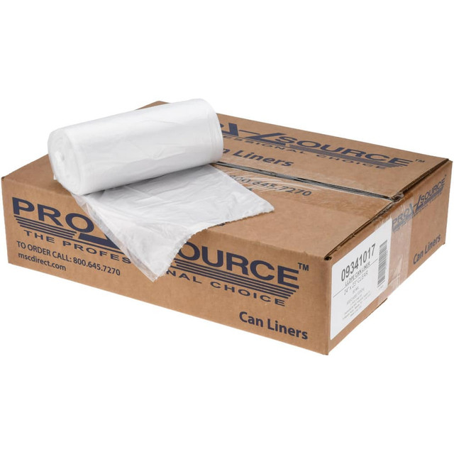 PRO-SOURCE PSRC2431 Household Trash Bags: 10 gal, 0.6 mil, 500 Pack