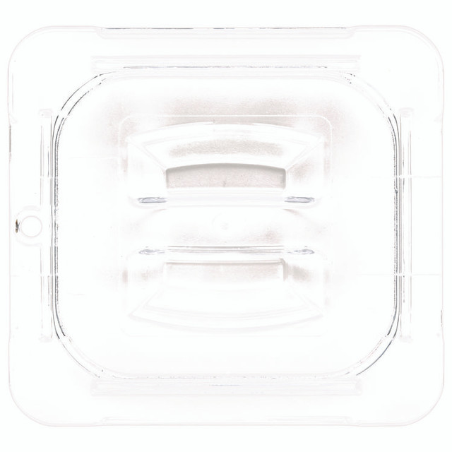 CFS BRANDS Carlisle 10310U07 StorPlus Polycarbonate Handled Universal Lid, 6.31 x 6.88 x 0.88, Clear, Plastic