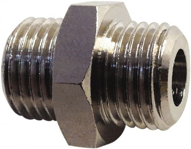 Legris 0901 00 10 Industrial Pipe Hex Plug: 1/8" Male Thread, MBSPP