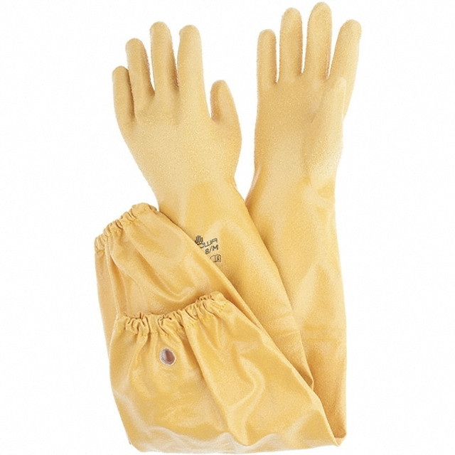 SHOWA 772M-08 Chemical Resistant Gloves: 12 mil Thick