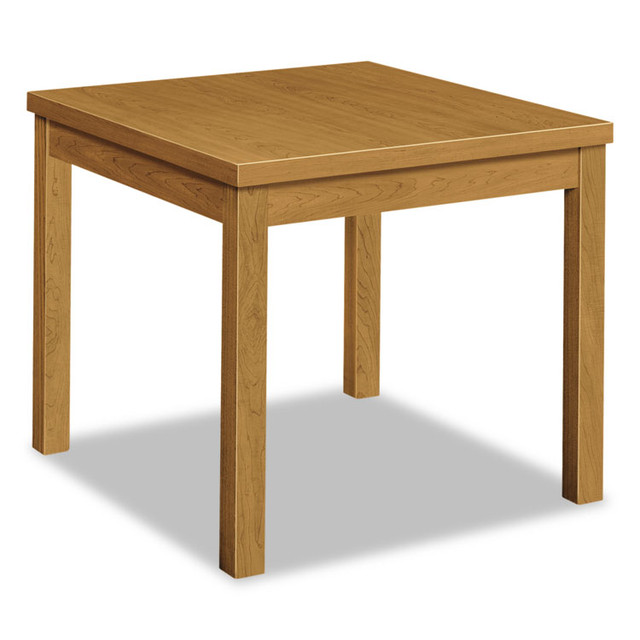 HON COMPANY 80192CC Laminate Occasional Table, Square, 24w x 24d x 20h, Harvest