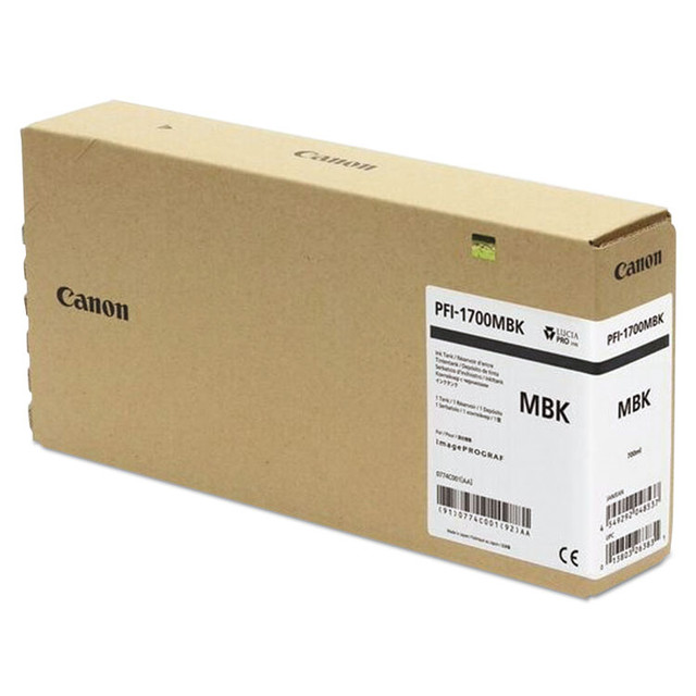 INNOVERA Canon® 0774C001AA 0774C001AA (PFI-1700) Lucia Ink, Matte Black