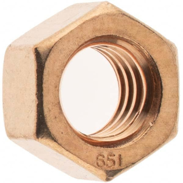 Value Collection 30767 3/8-16 UNC Silicon Bronze Right Hand Hex Nut