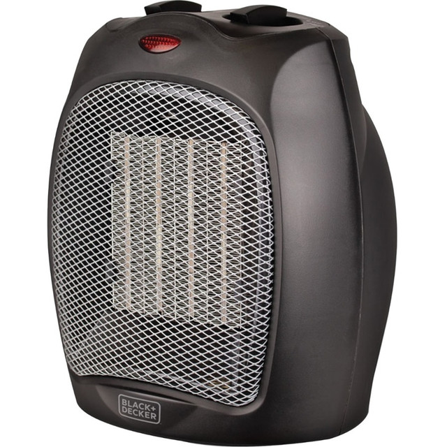 W APPLIANCE COMPANY LLC BHDC500B46 Black+Decker BHDC500B46 1500W Desktop Ceramic Heater, Black