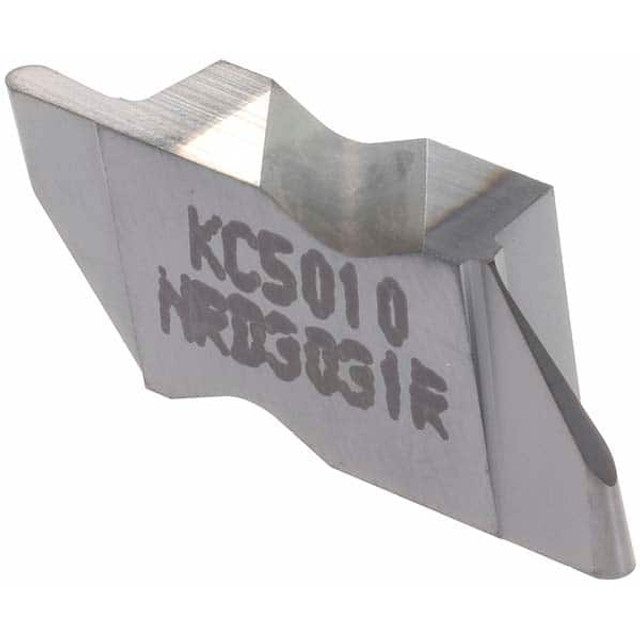 Kennametal 1818860 Grooving Insert: NRD3031 KC5010, Solid Carbide