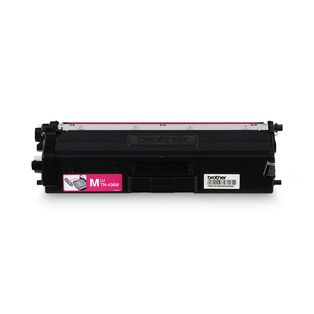 BROTHER INTL. CORP. TN436M TN436M Super High-Yield Toner, 6,500 Page-Yield, Magenta