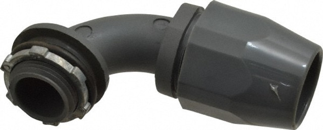 Thomas & Betts LT20E Conduit Connector: For Liquid-Tight, Thermoplastic, 3/4" Trade Size