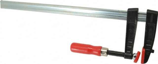 Bessey TG4.016 Steel Bar Clamp: 16" Capacity, 4" Throat Depth, 880 lb Clamp Pressure