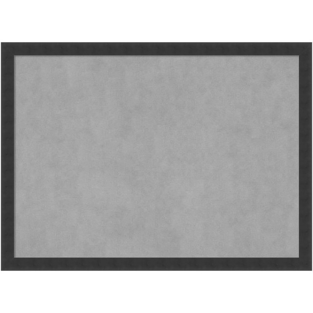 UNIEK INC. A42703979354 Amanti Art Magnetic Bulletin Board, Steel/Aluminum, 30in x 22in, Mezzanotte Black Wood Frame UNIEK INC. A42703979354 Amanti Art Magnetic Bulletin Board, Steel/Aluminum, 30in x 22in, Mezzanotte Black Wood Frame