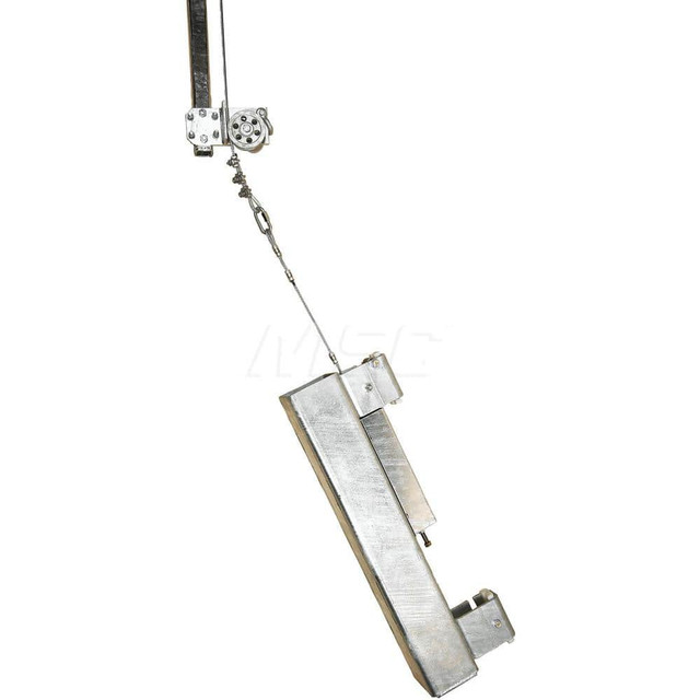 DBI-SALA 7100268945 Ladder Safety Systems; System Type: Counterweight Assembly ; Maximum Number Of Users: 1 ; Overall Length: 36in ; Pass-Through Type: Manual ; Hardware Material: Steel ; Number of Cable Guides: 1