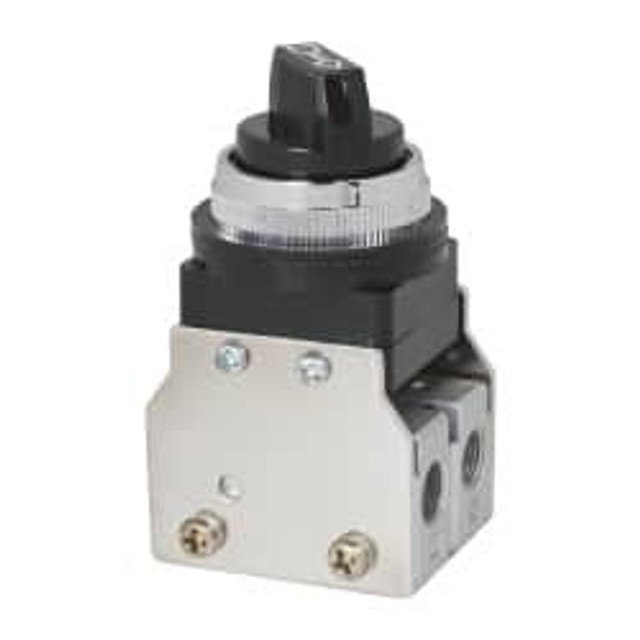 ARO/Ingersoll-Rand M291LS-10-2 Manually Operated Valve: 0.13" NPT Outlet, Manual Mechanical, Selector, Two Valves & Manual Actuated