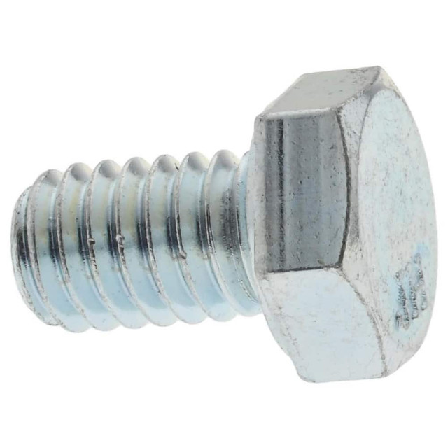 Value Collection 403052PR Hex Head Cap Screw: 5/16-18 x 1/2", Grade 2 Steel, Zinc-Plated