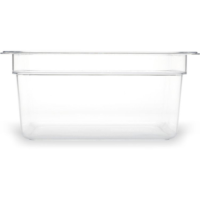 CFS BRANDS Carlisle 10222B07 StorPlus Polycarbonate Food Pan, 8.7 qt, 10.38 x 12.75 x 6, Clear, Plastic