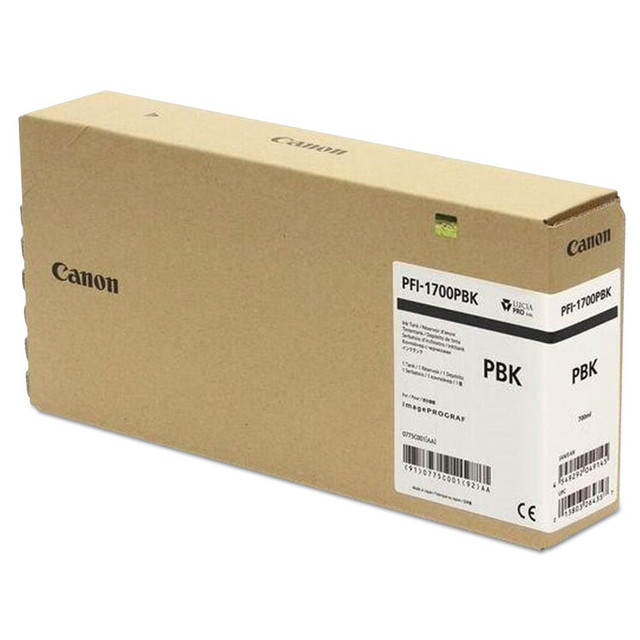 INNOVERA Canon® 0775C001AA 0775C001AA (PFI-1700) Lucia Ink, Photo Black