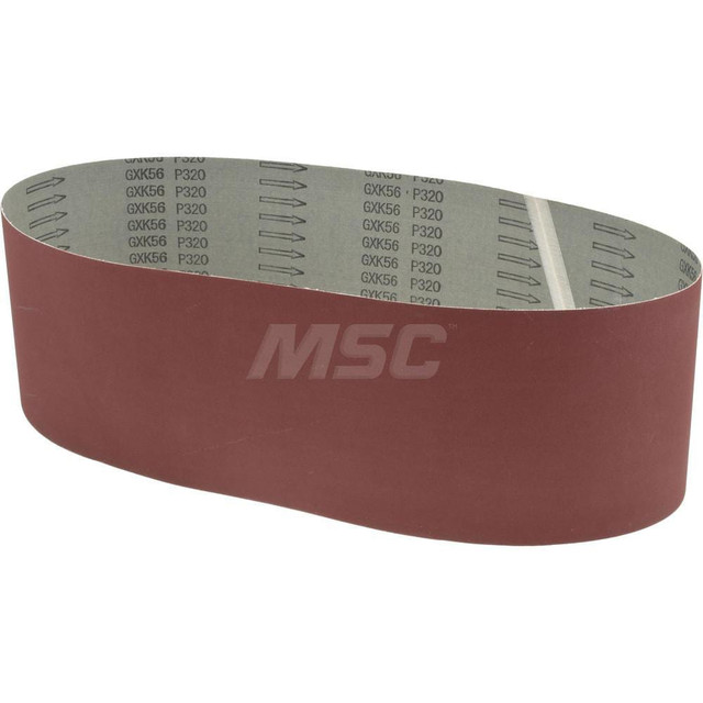 Tru-Maxx 7322 Abrasive Belt: 6" Wide, 48" Long, 320 Grit, Aluminum Oxide