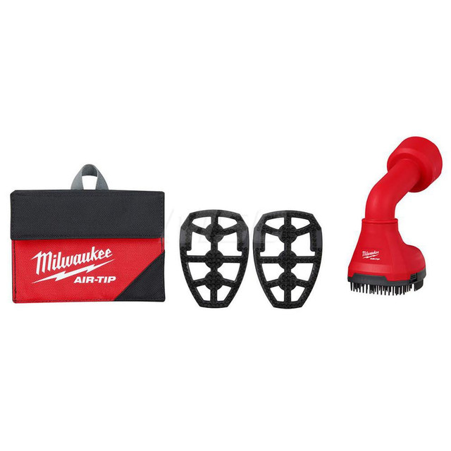 Milwaukee Tool 49-90-2020 Vacuum Cleaner Attachments & Hose; Attachment Type: Brush ; Compatible Hose Diameter: 1.25; 1.875; 2.5 ; Esd Safe: No