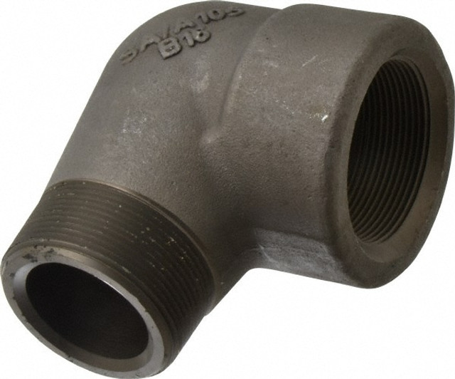 Anvil 0361109705 Black 90 ° Street Elbow: 2", Threaded