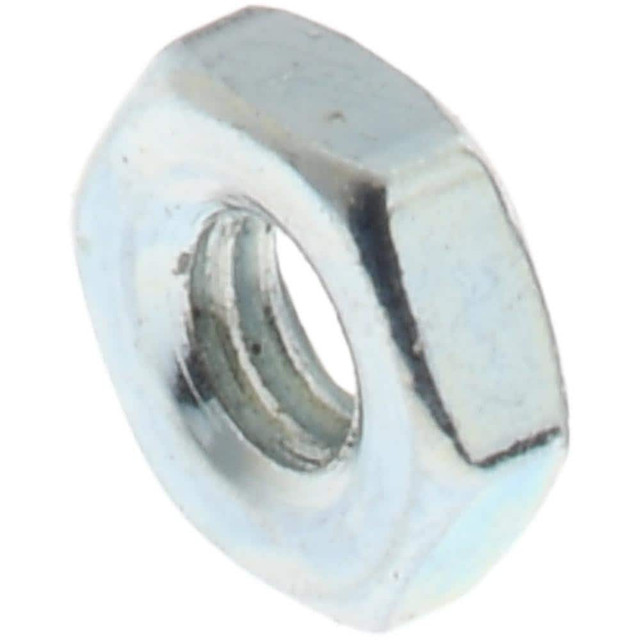 Value Collection 03FNH Hex Nut: #3-56, Steel, Zinc-Plated