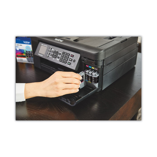 BROTHER INTL. CORP. MFCJ1010DW MFC-J1010DW All-in-One Color Inkjet Printer, Copy/Fax/Print/Scan