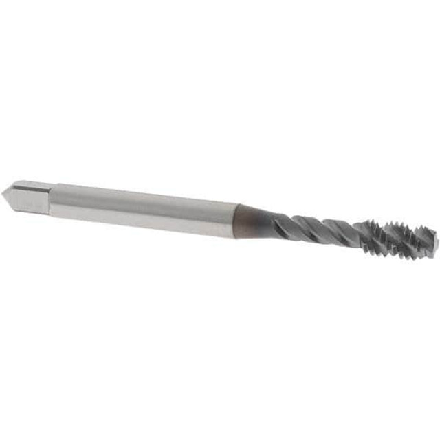 OSG 2918808 Spiral Flute Tap: #10-32 UNF, 3 Flutes, Modified Bottoming, Vanadium High Speed Steel, TICN Coated