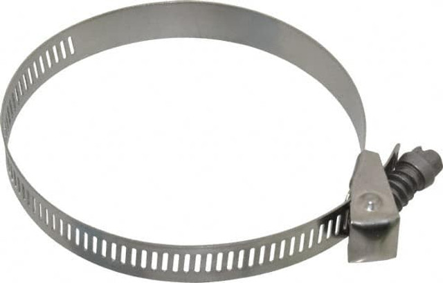 IDEAL TRIDON M550048706 Worm Gear Clamp: SAE 48, 1-1/2 to 3-1/2" Dia, Stainless Steel Band