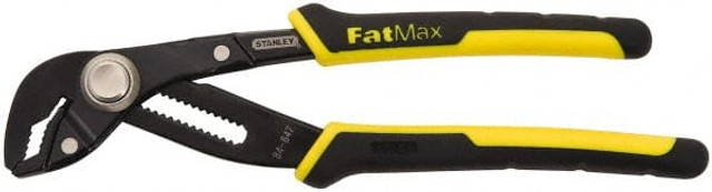 Stanley 84-648 Tongue & Groove Plier: 1-1/2" Cutting Capacity, Combination (Serrated/Smooth) Jaw