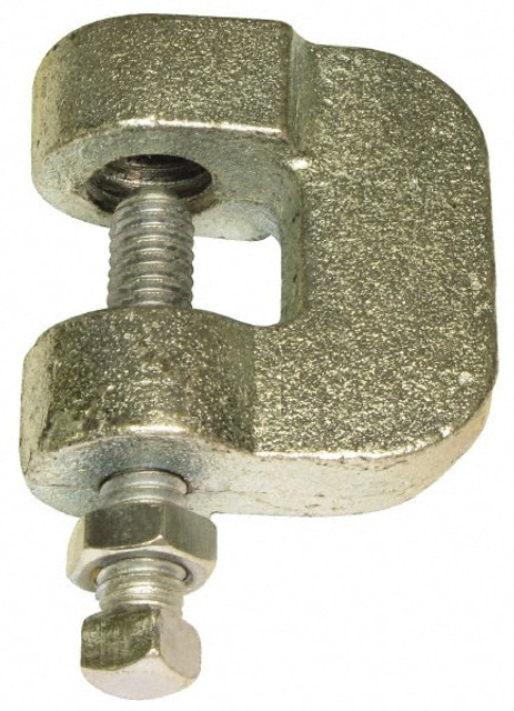 Empire 23LG0058 C-Clamp with Locknut: 3/4" Flange Thickness, 5/8" Rod