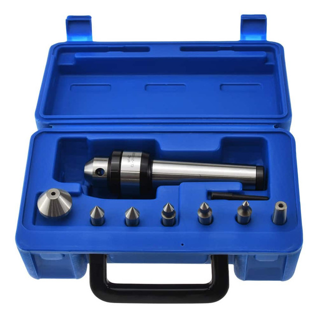 Value Collection CL-21-008 Live Center & Point Sets; Set Type: Live Center & Point Set; Shank Type: Morse Taper; Maximum Workpiece Weight (Lb.): 1500 lb; Point Style: Standard; Point Diameter (Decimal): 1.2344; Point Length (Inch): 1-17/64 in; Taper 