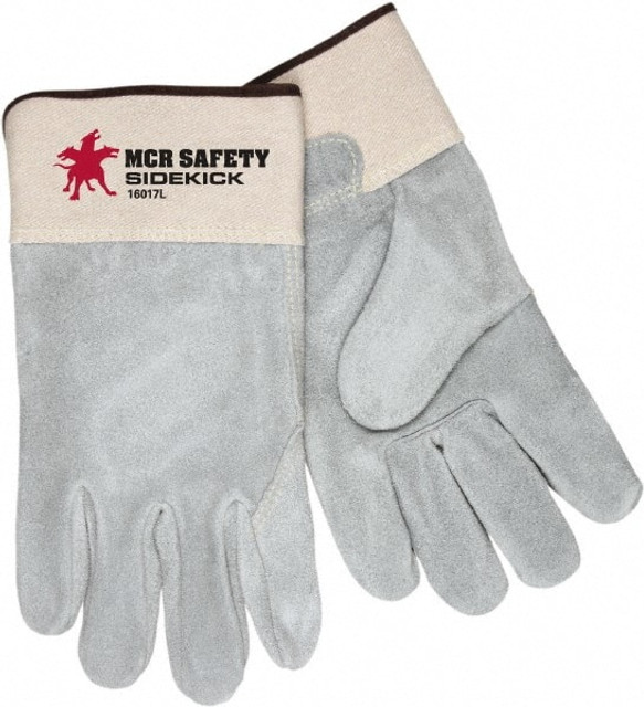 MCR Safety 16017XL Leather Work Gloves